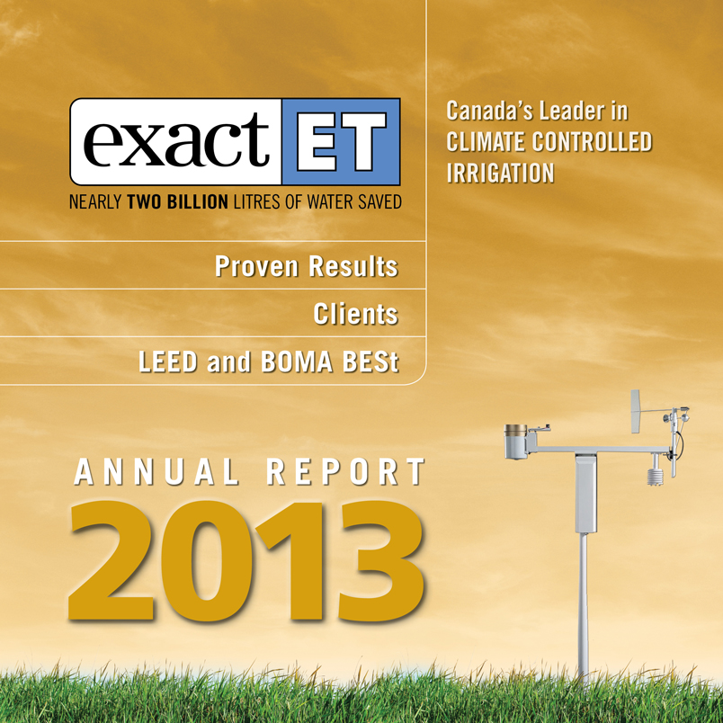 ExactET 2013 Annual Report Page 1
